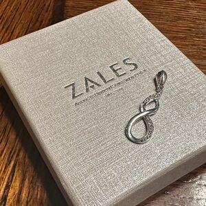 Zales Sterling Silver Infinity Charm